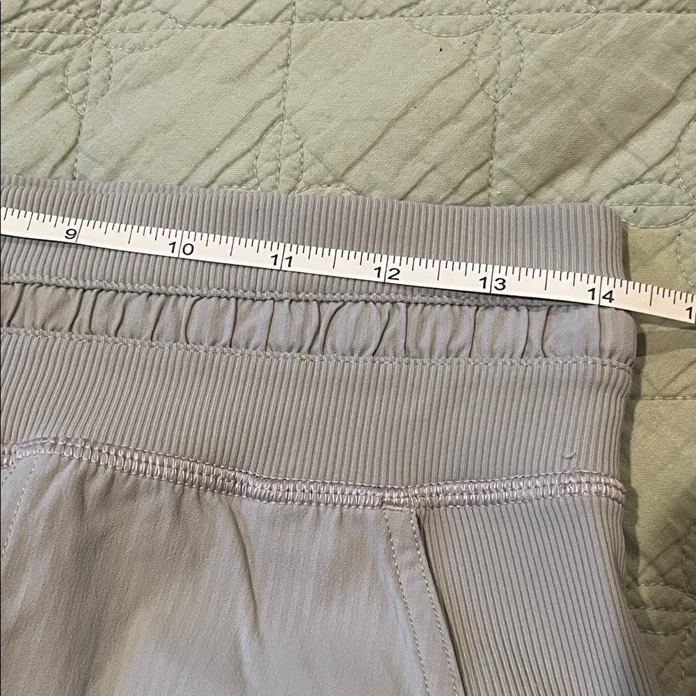LULULEMON Light gray Ribbed Drawstring Joggers - Picture 13 of 13